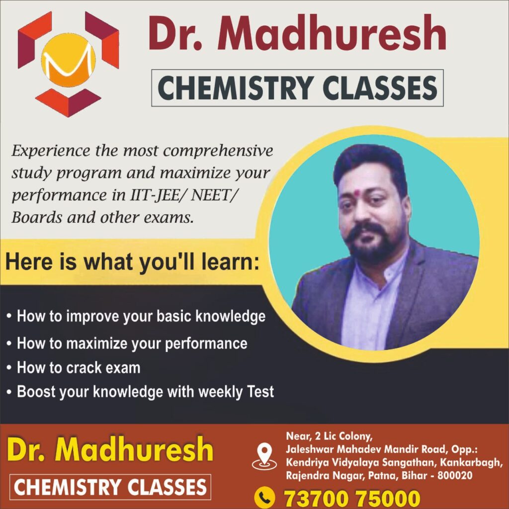 Best Chemistry Coaching In Kankarbagh